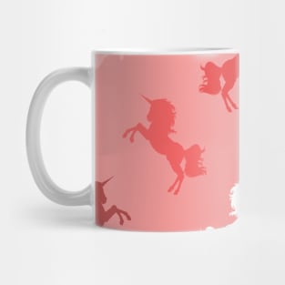 Pink princess unicorns Mug